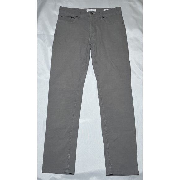 BRAX Cooper Fancy Pants Mens 32x30 Gray Straight Minimal Preppy Stretch READ - Picture 1 of 7
